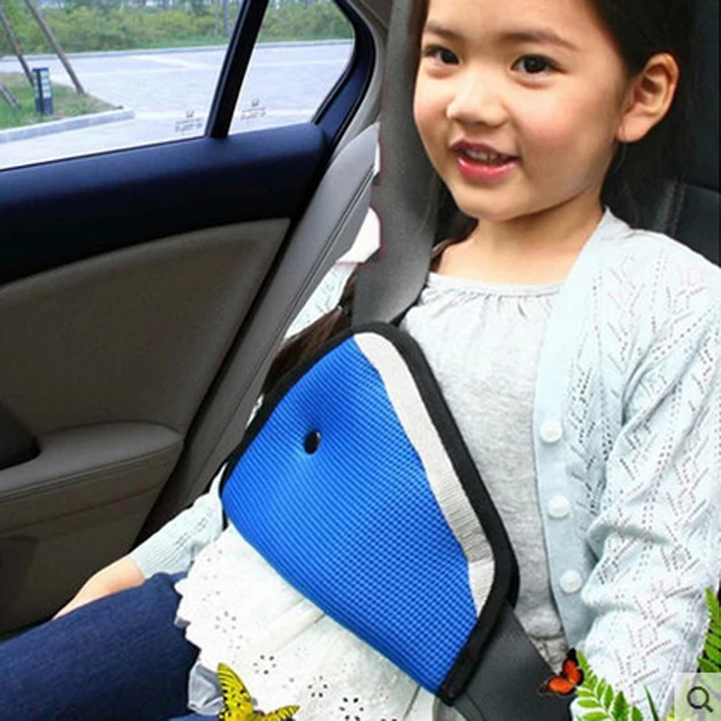 Triangle Child Car Safety Belt Adjuster, Child Resistant Safety Belt