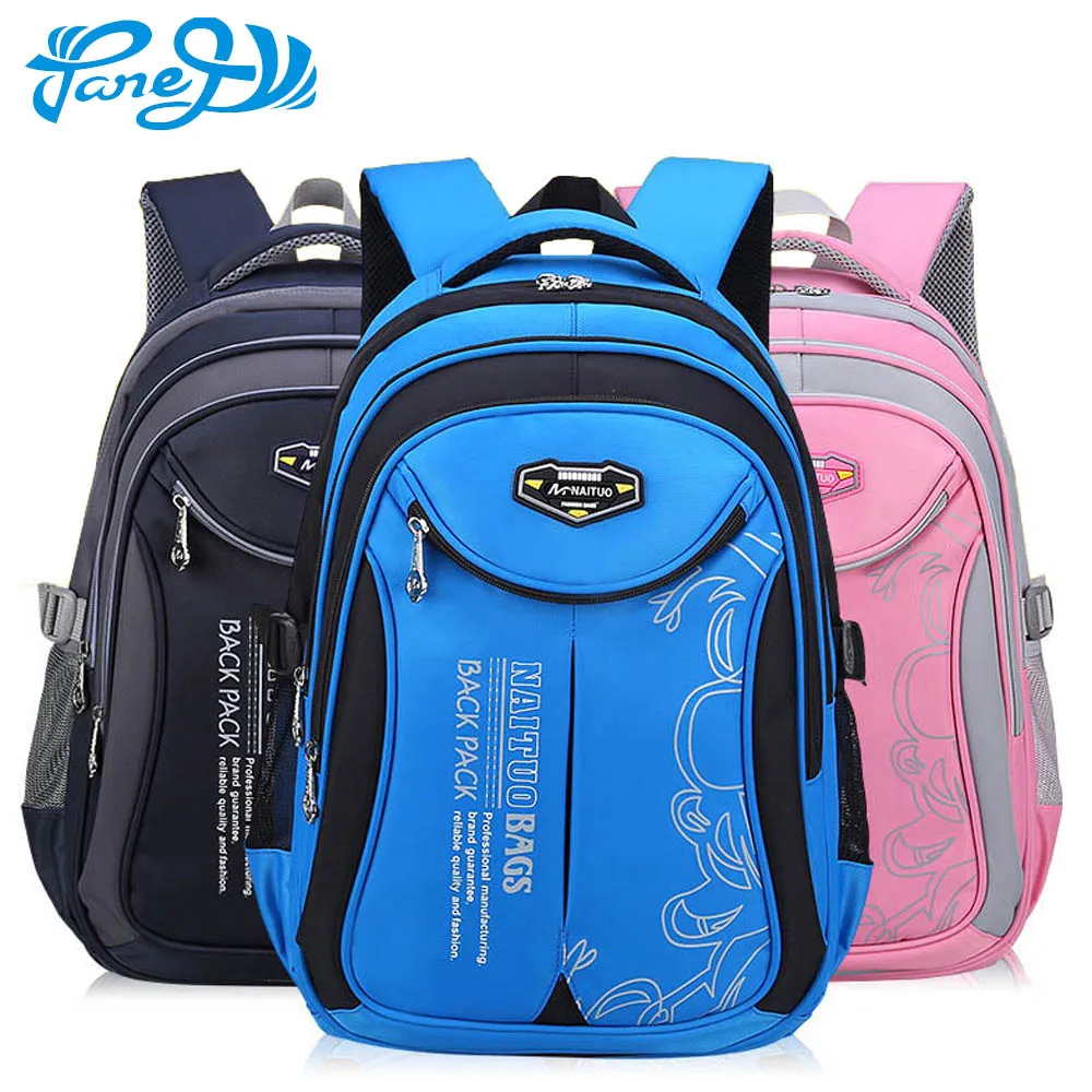 Panegy Nylon Children Backpacks School Backpacks For Girls Primary Kids Bags High Quality Large