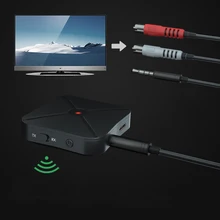 2 в 1 Bluetooth 4,2 беспроводной аудио передатчик приемник ТВ автомобильный музыкальный приемник Универсальный музыкальный адаптер для наушников динамик