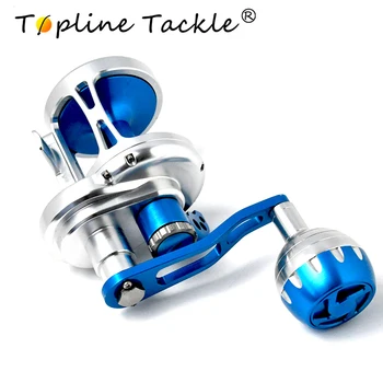 شراءبكرة الصيد في الماء المالح من Topline بكرة الصيد في البحر TC500R أقصى سرعة جر 25-30 كجم