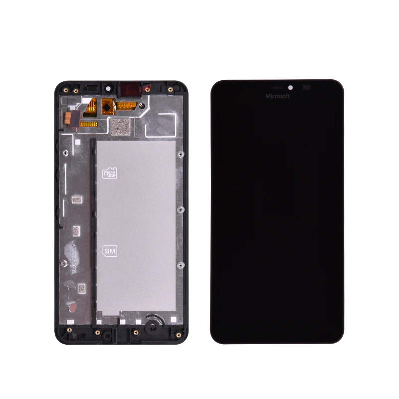 Original For Microsoft Nokia Lumia 640xl 640 xl LCD Display and Touch Screen Digitizer Assembly with frame free shipping | Мобильные