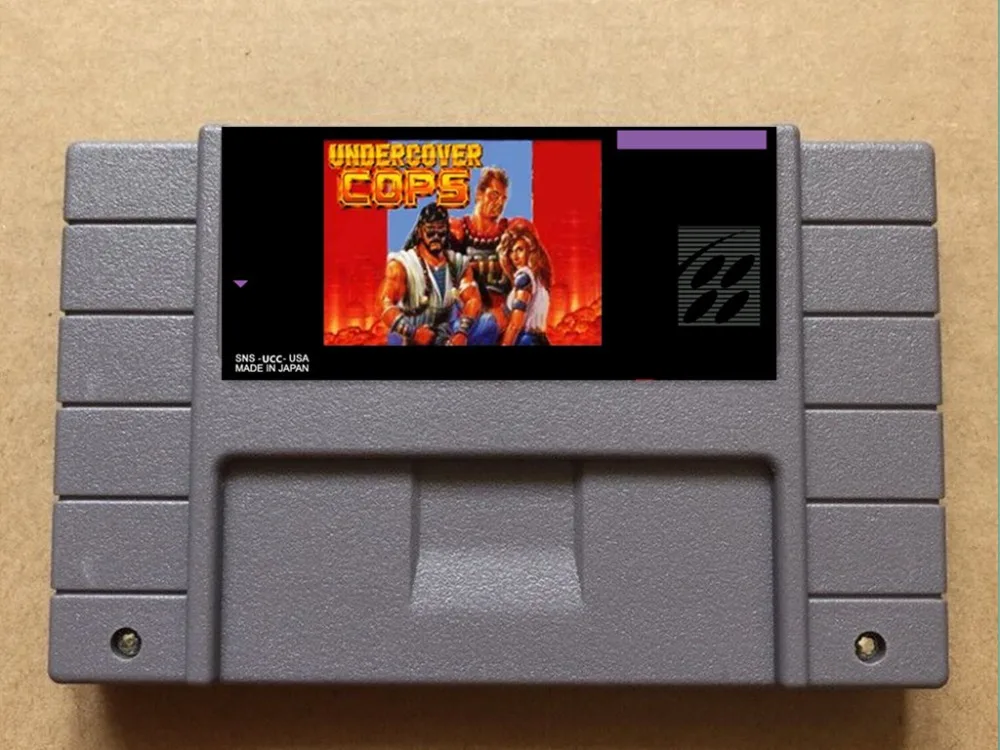 Секретные копы США-NTSC Версия 16 бит 46 контактов видео игры! | Электроника