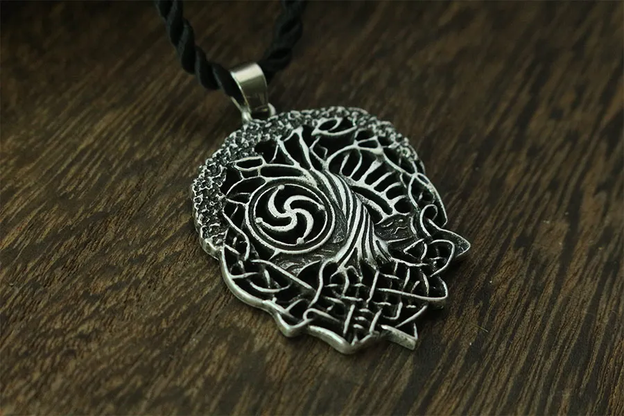 1 шт. ожерелье с деревом жизни семейное дерево славянский символ стержня женский