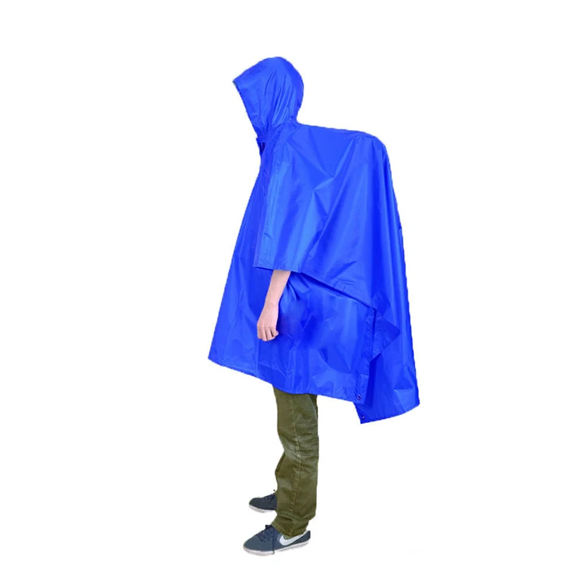 Shoze Waterproof Bike Outdoor Cycling Rain Coat Rainproof Cape Poncho Hooded Hiking