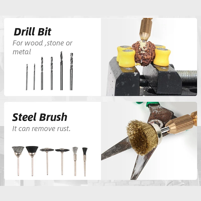 TUNGFULL Dremel Tools миниатюрная электрическая сверлильная машина с USB разъемом для