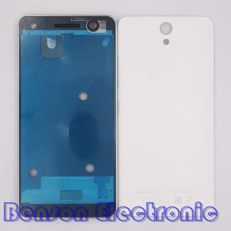 Задняя крышка батарейного отсека BaanSam для Lenovo VIBE S1La40 пластиковая без кнопок