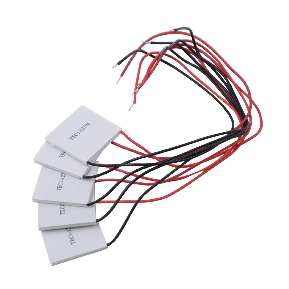 New 12V 5.8A Thermoelectric Cooler Heat Sink Heatsink TEC1 12706 5Pcs