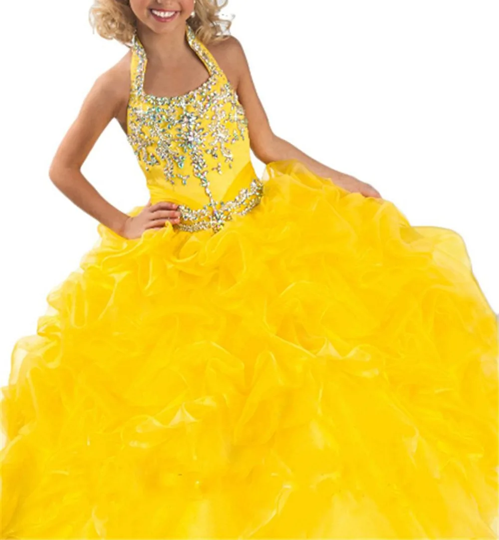 Popular Yellow Pageant DressesBuy Cheap Yellow Pageant Dresses lots from China Yellow Pageant