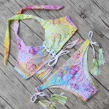 Новый Сексуальный Женщин Бикини Комплект Bandge Купальник Бразильские Бикини Купальники Купальный Костюм Майо Де Бейн Роковой Бикини 2017