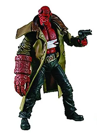 New No Box 15cm Hellboy Mezco SERIES 2 HB Action Figure Wounded Ver 