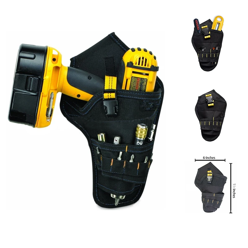 

Urijk Portable Electrician Tool Belt Bags 600D Oxford Cloth Pouch Bag Waist Belt Organizer Durable Small Labor ToolBag For Tools