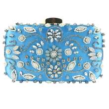 OCARDIAN Сумки Роскошные модные женские цветок кристалл бисером клатч вечерние цепи сумки через плечо вечерние сумки Прямая поставка M7