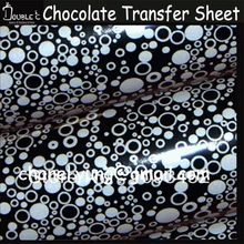 10 шт. 32x21 см пузырьки переводной лист для шоколада, DIY шоколадная форма, съемный переводной лист с рисунком шоколада, украшение шоколада, украшение торта
