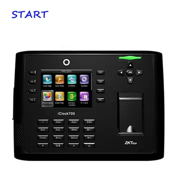 

ICLOCK700 Biometric Fingerprint Time Attendance And Access Control With Camera ZK Fingerprint Time Recorder With Backup Battery