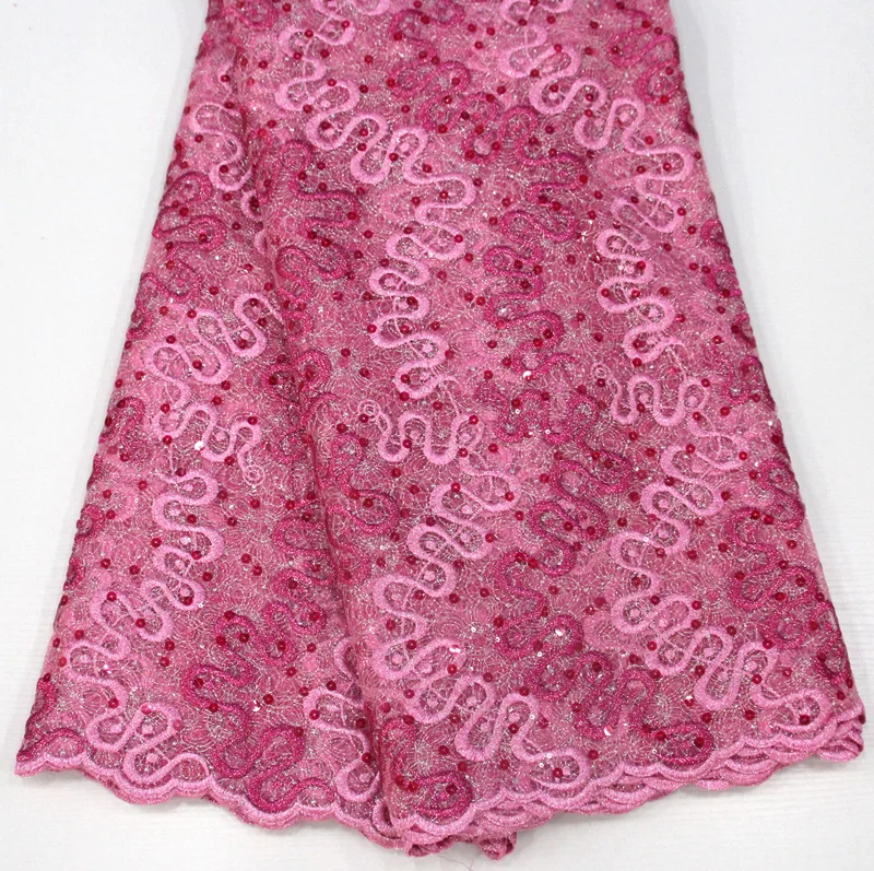 

Bridal Nigerian Wedding Lace Materials Net Lace Fabric High Quality sequins African Lace Fabric Teal Embroidered Nigerian