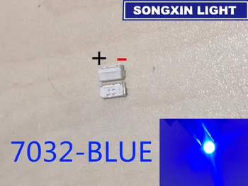 

200PCS For SAMSUNG Quantum Dot TV Backlight Application LED Backlight Edge LED Series 1W 3V 7032 BLUE PKG