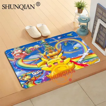 

Pokemon Doormat Custom Your Mats Print slip-resistant Door Mat Floor Bedroom Living Room Rugs 40x60cm 50x80cm