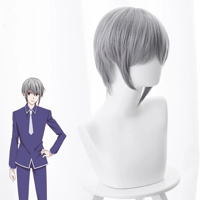 Японское аниме корзина с фруктами Tohru Honda Souma Yuki Soma Kyo косплей костюм парик для