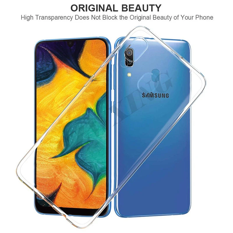 Чехол для Samsung Galaxy A40 чехол Мягкая силиконовая задняя крышка телефона A 40 A405