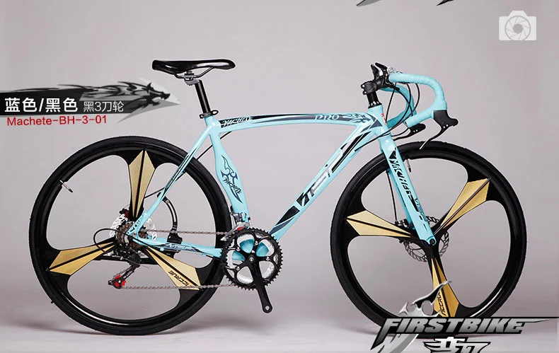 Cheap New Brand Road Bike Aluminum Alloy Frame Dual Disc Brake 14 Speed Bicycle Outdoor Sports Cycling Racing Bicicleta 40