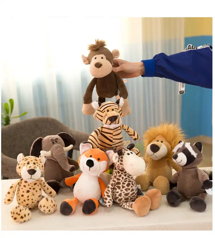 jungle animal plush toys