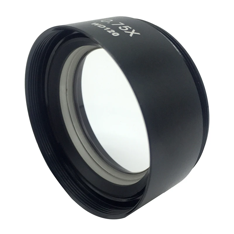 0.75x Barlow микроскоп объектив Auxilliary для стерео микроскопа с WD 117 мм резьба Diameter1 7/8