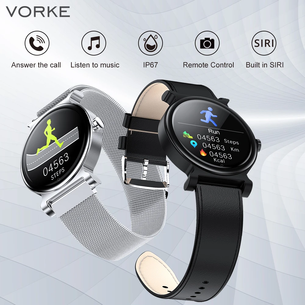 Смарт часы Vorke VK5 с сенсорным экраном Bluetooth поддержка ответа на звонок и
