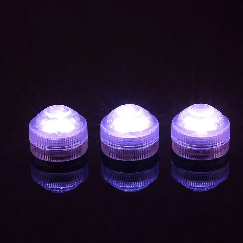 Multi Color Submersible 3LED Underwater Light Party Holiday Fish Tank Lamp Waterproof Diving lamp+Remote Control 3