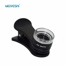 Moveski HL022 Универсальный сотовый телефон объектив 20X супермакросъемки сотовый телефон Камера
