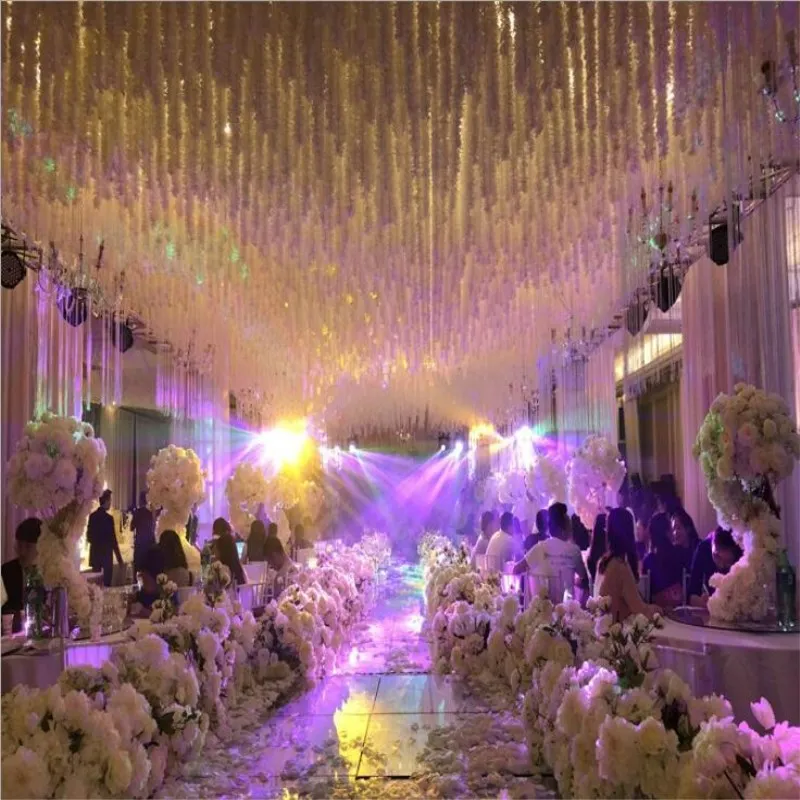 30cm-180cm Artificial Wisteria vine Rattan flowers for Wedding Arch party decoration white Hydrangea flowers String Garland 30cm-180cm Artificial Wisteria vine Rattan flowers for Wedding Arch party decoration white Hydrangea flowers String Garland
