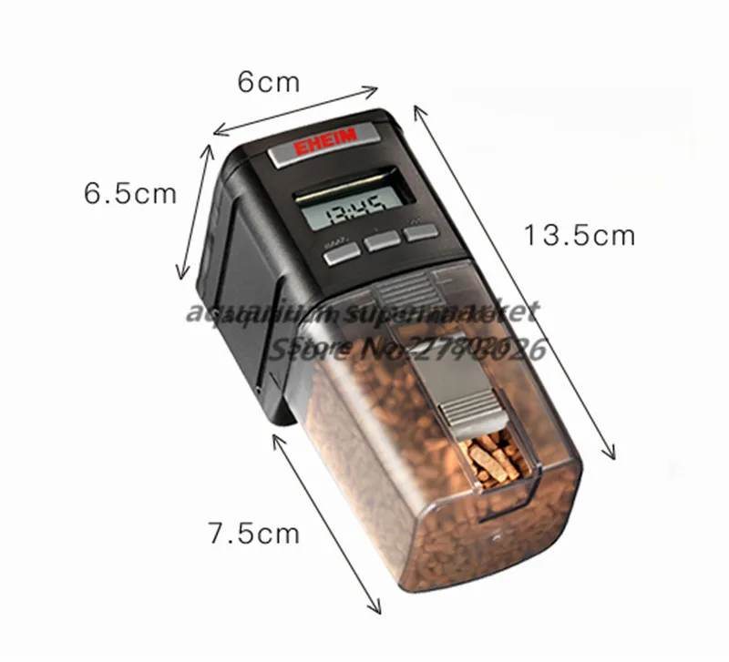 eheim everyday fish feeder programmable automatic food dispenser