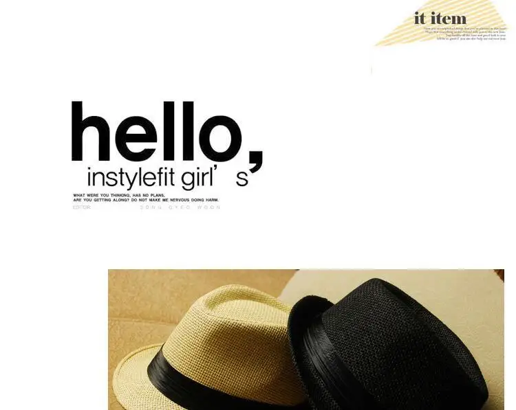 ; Новинка года; модная женская и Мужская Солнцезащитная шляпа для мальчиков; Летние повседневные соломенные кепки; однотонные детские шляпы для девочек
