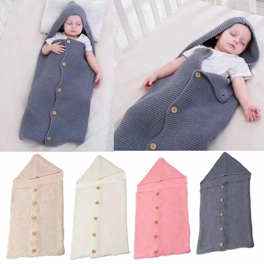 Baby Blanket Swaddling Sleeping Bag Infant Kids Sleep Sack Stroller