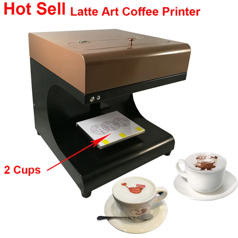 2017 Latte Art Dessert /Coffee Printer Digital Printing Machine Selfie