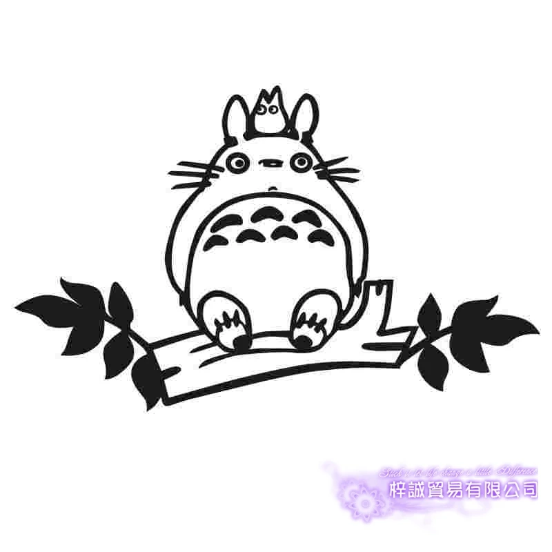 Pegatina Totoro Sticker Anime Cartoon Car Decal Sticker Vinyl Wall Stickers Decor Home Decoration