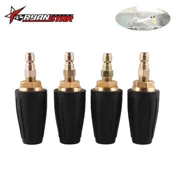 

Two sets of rotating Turbine nozzles for High pressure cleaning Machine with 3000psi Spiral nozzles for Automotive Accessories
