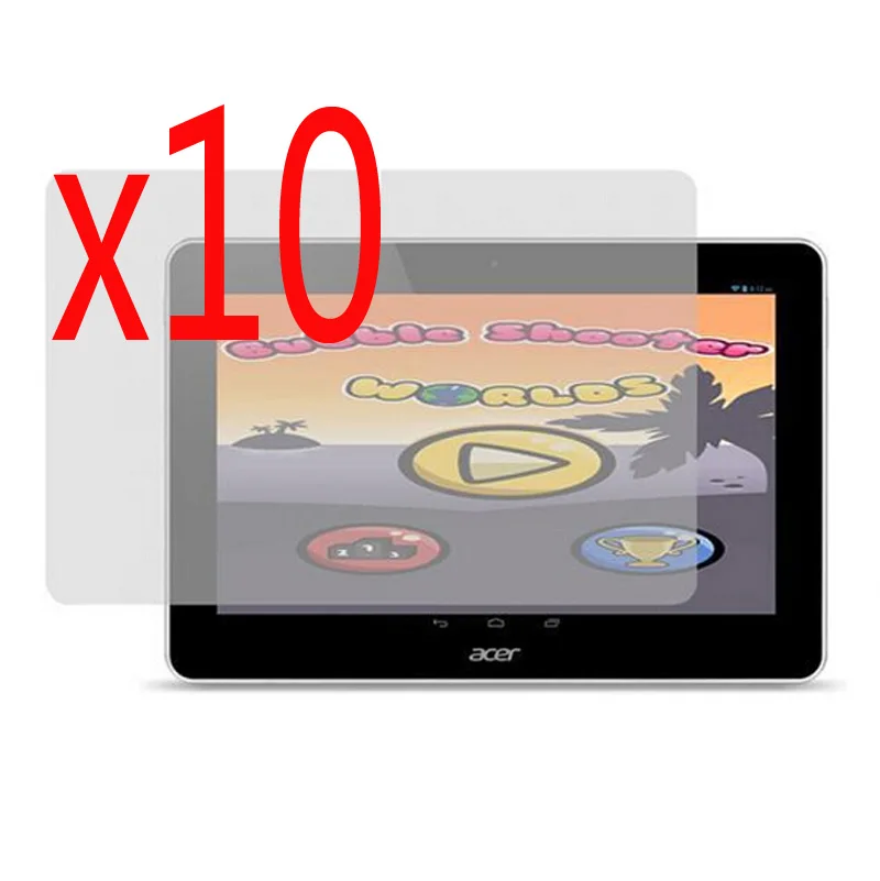 10 шт./лот прозрачная защитная пленка для ЖК-экрана Защитная Acer Iconia Tab A3-A10 A3-A11 1