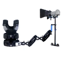 1-7KG Magic Carbon Fiber Stabilizer Steadycam Steadicam With Double Arms For DSLR Video DV Camcorder Camera
