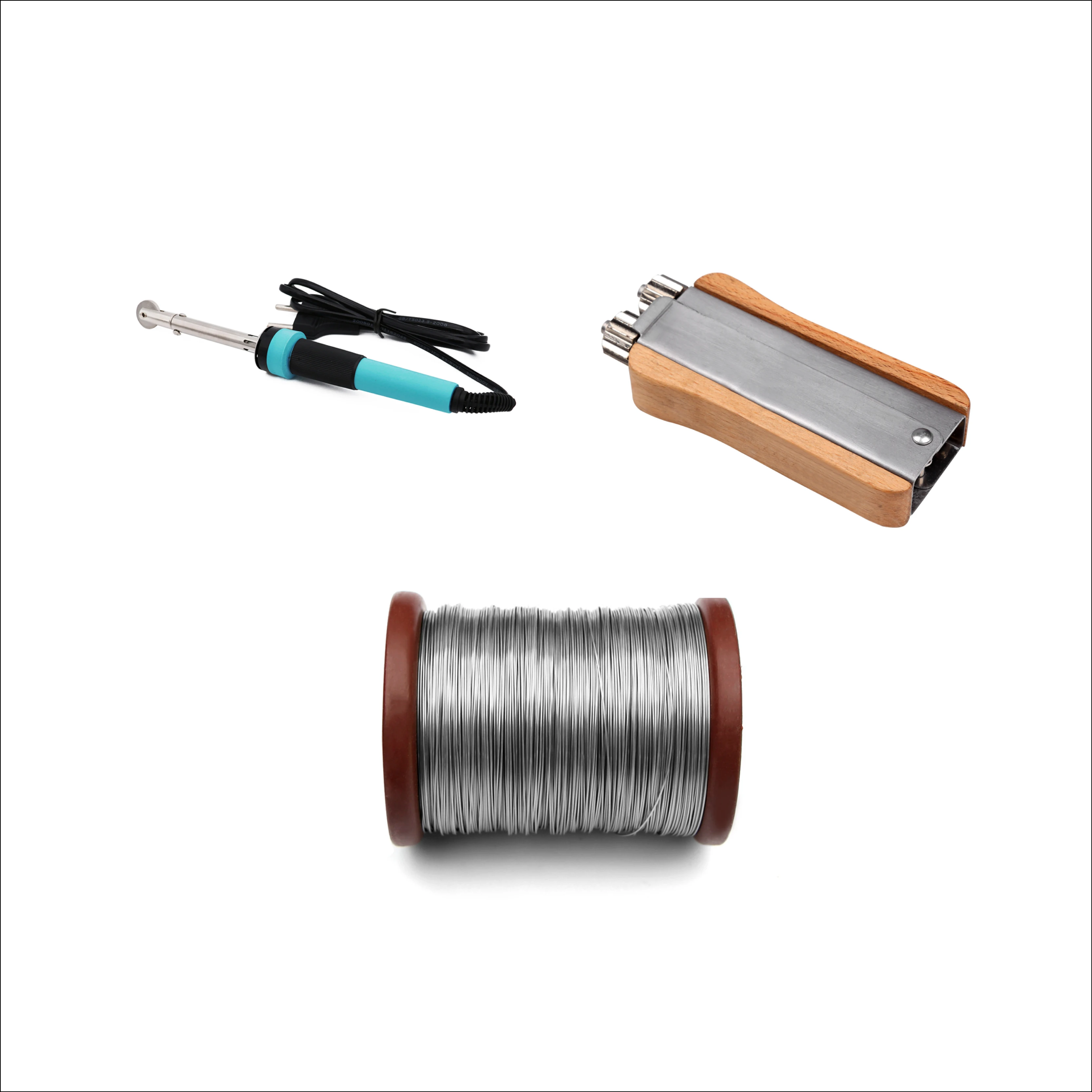 Инструменты для пчеловодства гнездовая основа Электрический затягиватель проволоки ручной каркас гнезда Терка улей проволока из нержавеющей стали