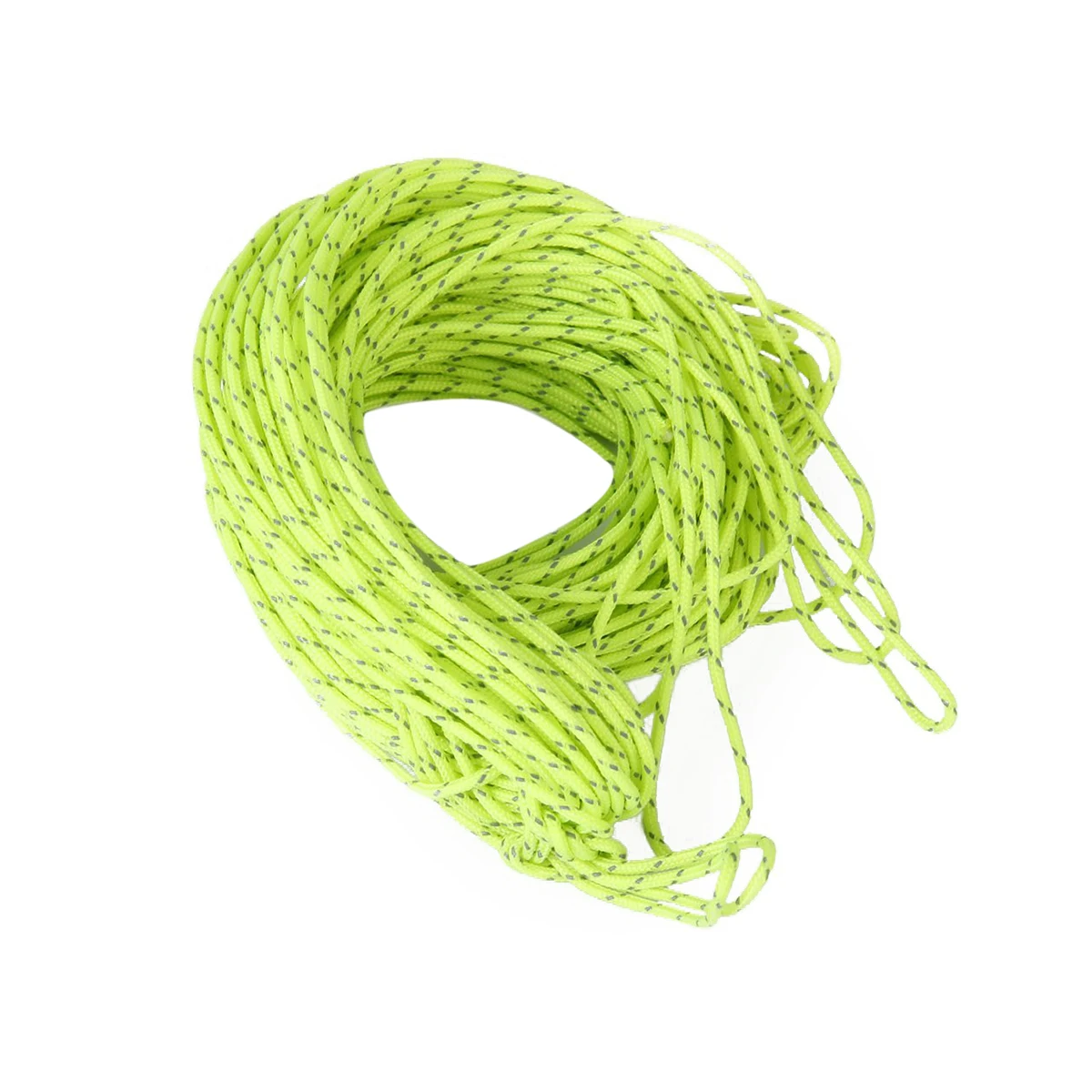 20M Reflective Cord Guy Rope for Camping Awning Tent 1.8mm Fluorescent