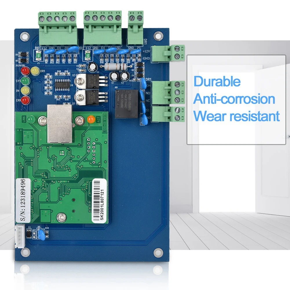 TCP/IP полный карты сети двери управление доступом комплект считыватель карточек доступа доска высокое качество 2019 Новый