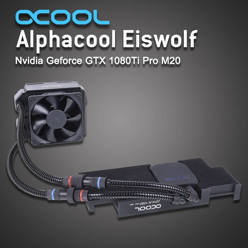Alphacool Графический интегрированный радиатор с водяным охлаждением для ASUS Eiswolf gtx