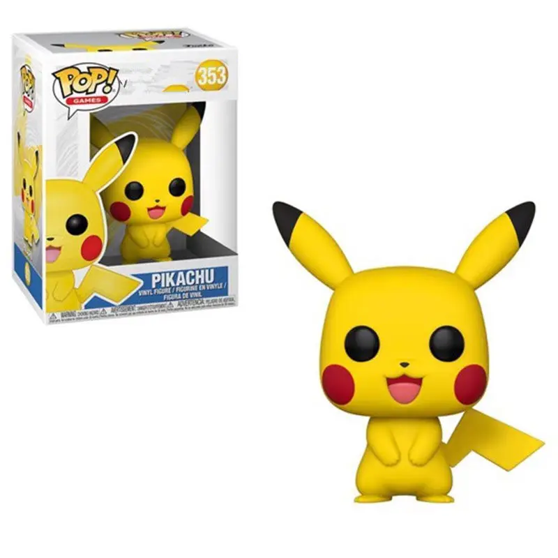 

FUNKO POP New Arrival Cartoon Cute Pikachu Vinyl Action Figures Collectible Model Toys for Children Birthday gift