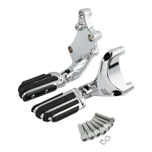 Ajustável Pé peg W/Suportes de Montagem Para Honda Yamaha Suzuki Kawasaki Ktv Bicicleta