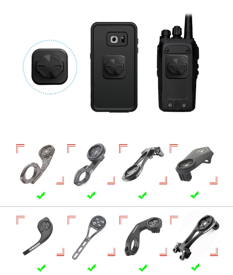  WEST RADFAHREN MTB Rennrad Telefon Aufkleber 3 M Universal Adapter Für Garmin Halterung GPS Halteru
