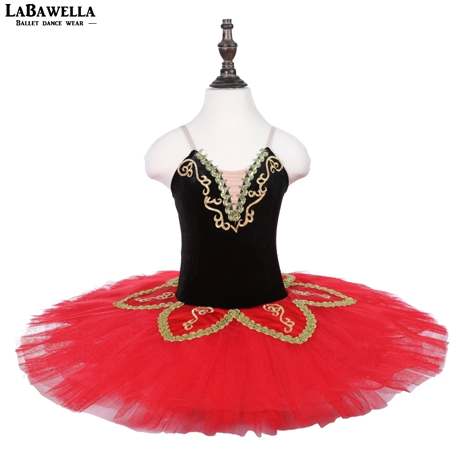 Black red ballet clothes leotards children Don quixote performance ballet skirt tutu ballerina dance csotumeBLST18010 Black red ballet clothes leotards children Don quixote performance ballet skirt tutu ballerina dance csotumeBLST18010