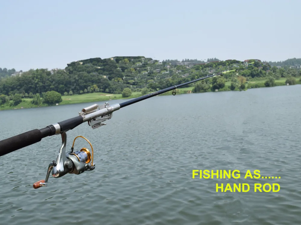 Stainless Steel Automatic Fishing Rod 2.1M 2.4M 2.7M 3.0M Frp