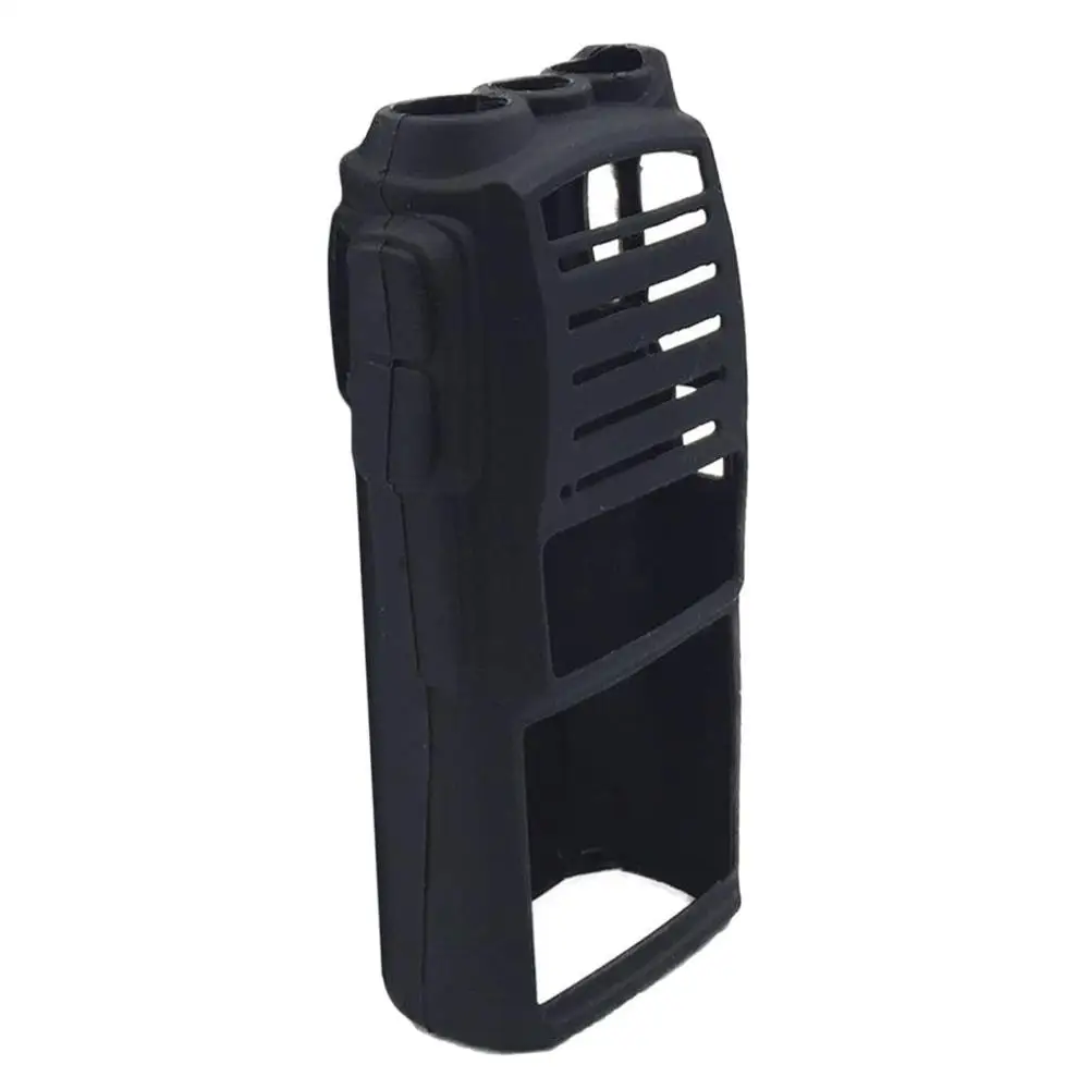 2 шт. резиновый чехол UV82 Walkie Talkie Черный силиконовый пылезащитный износостойкий