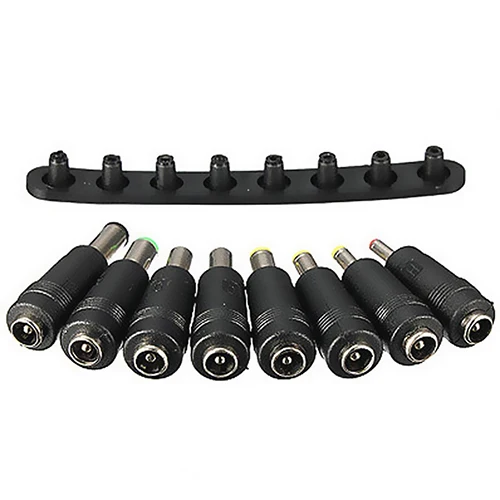 8 in 1 Universal AC DC Power Charger Adapter Tips for ACER ASUS HP Laptop Notebook
