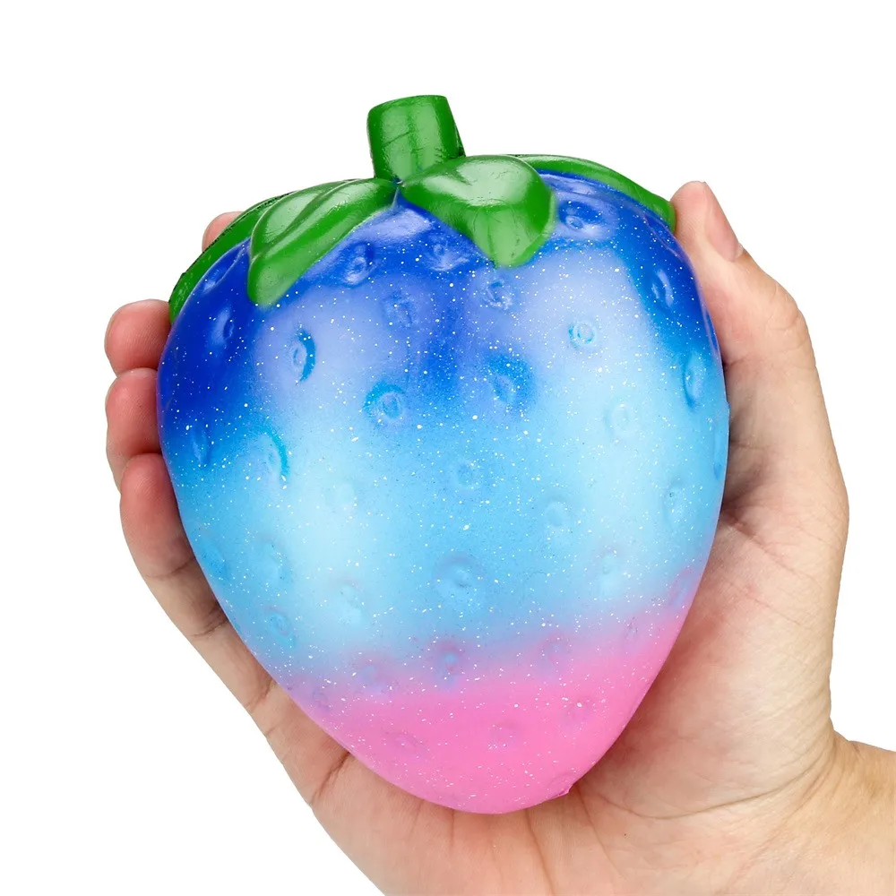 

Giant squishy Jumbo Galaxy Strawberry Scented Squishy Charm Slow Rising Stress Reliever Toys for children In Gags Toys HOOLER